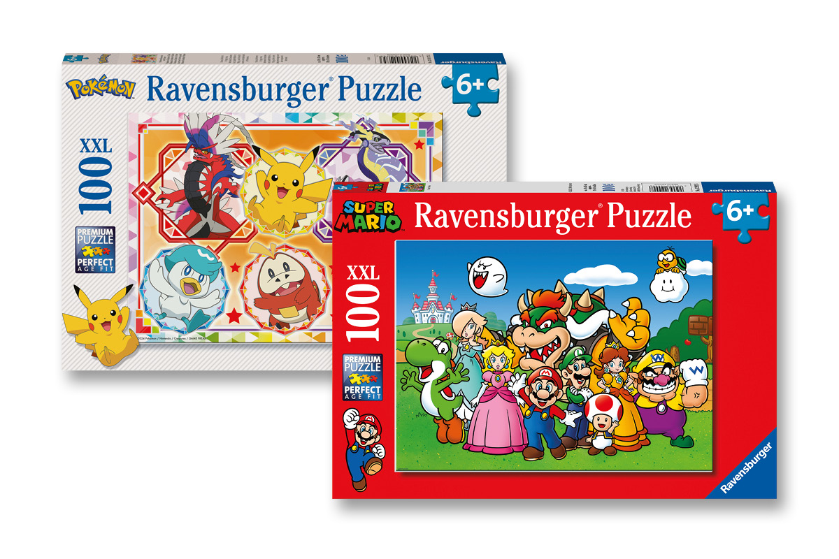 Advertorial Ravensburger Puzzles: Pokémon und Super Mario Fun