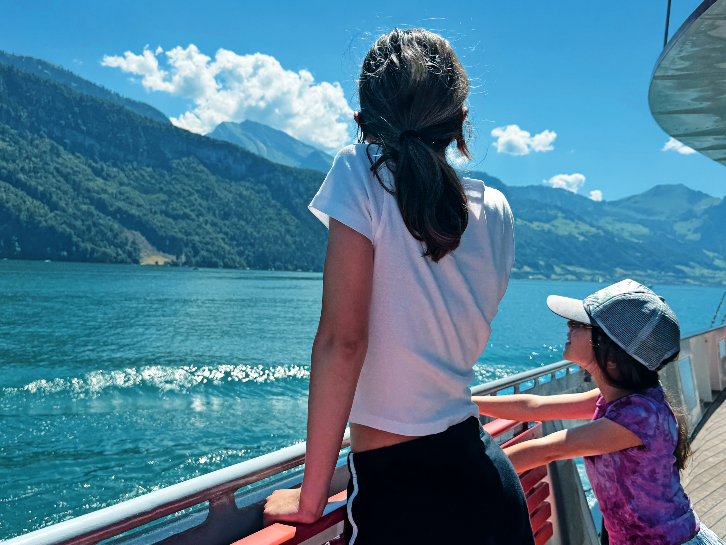 Children on boat
