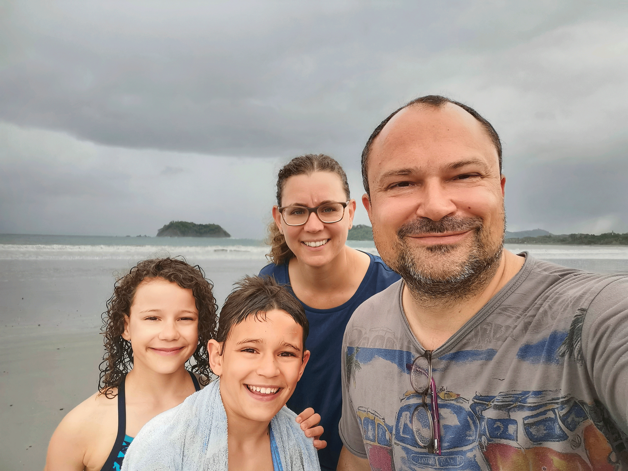 Familie Deiss: weniger Geschwisterstreit nach der Reise.