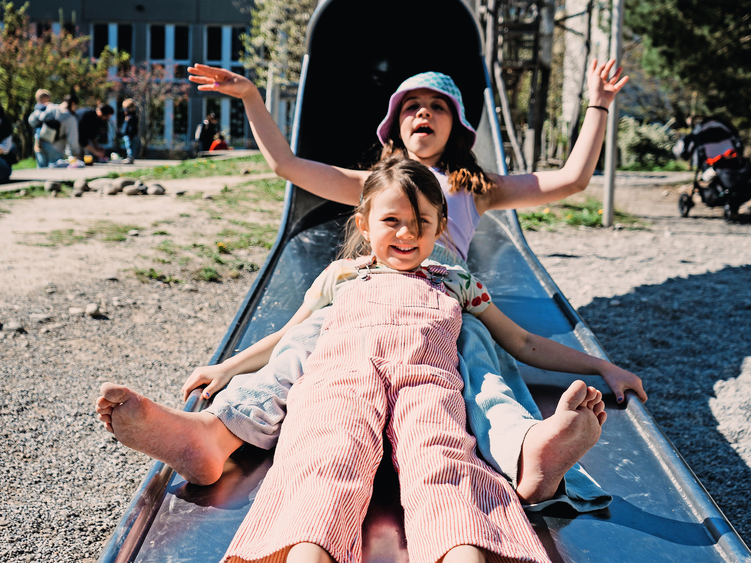 Kids on Spielplatz