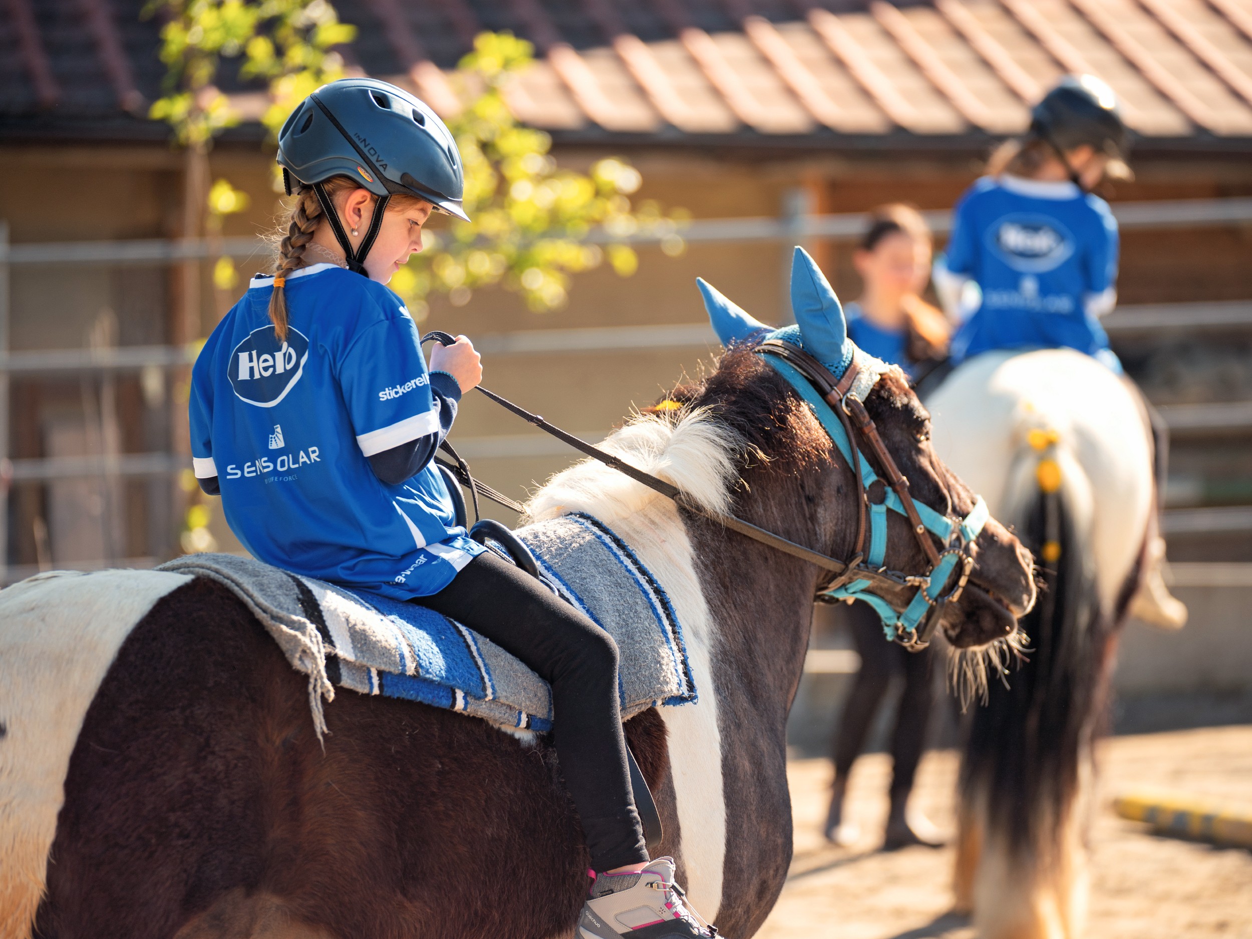 Child on horse