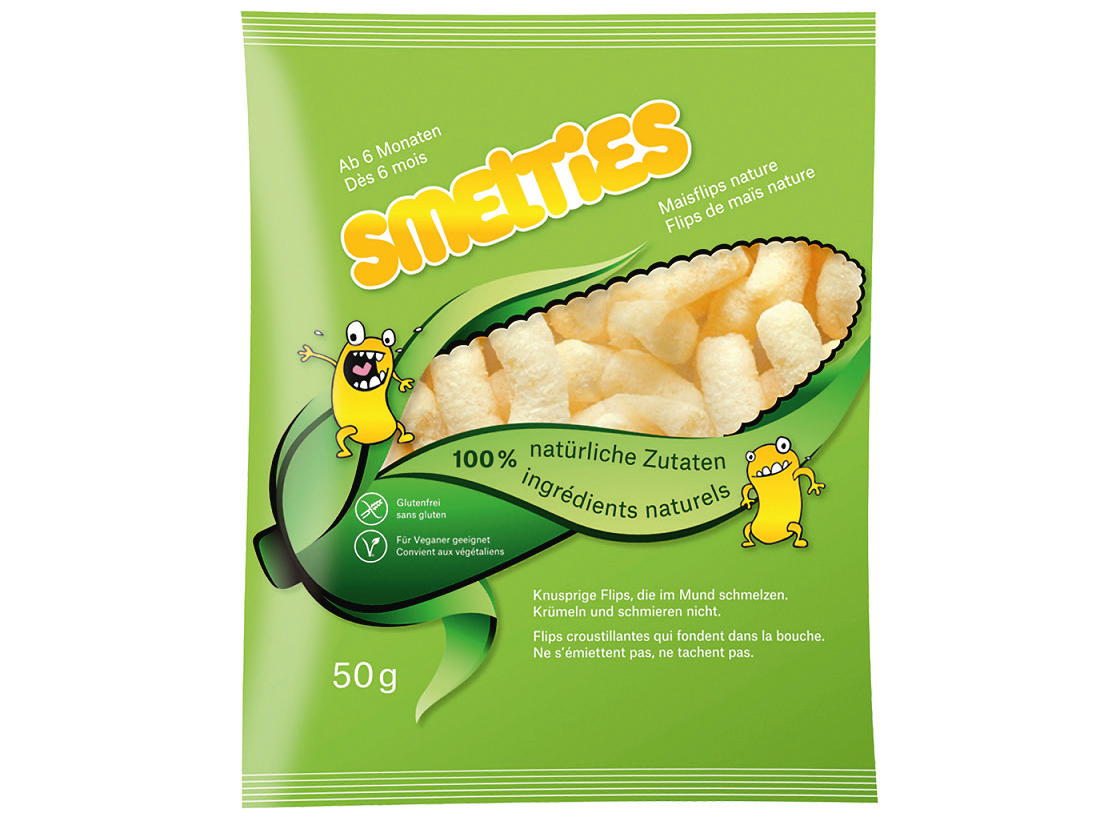 Smelties; Mais-Flips