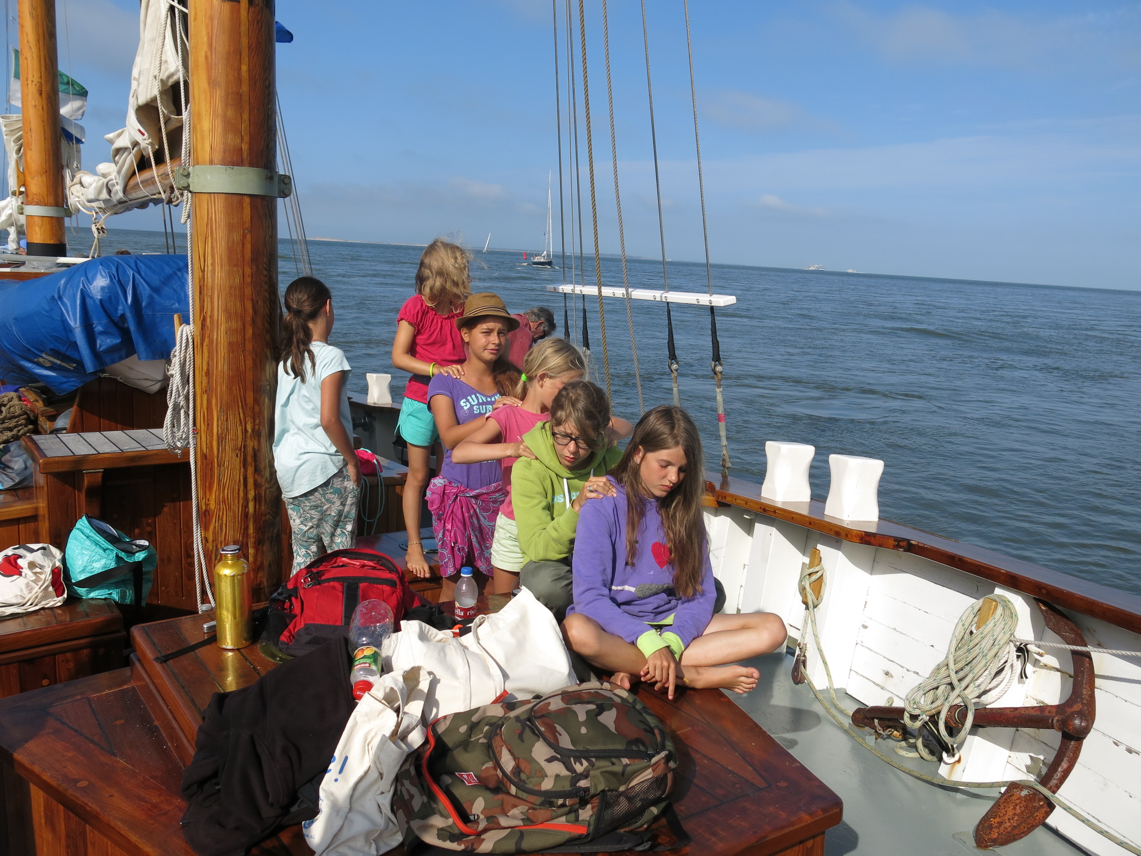 Auf dem Schiff