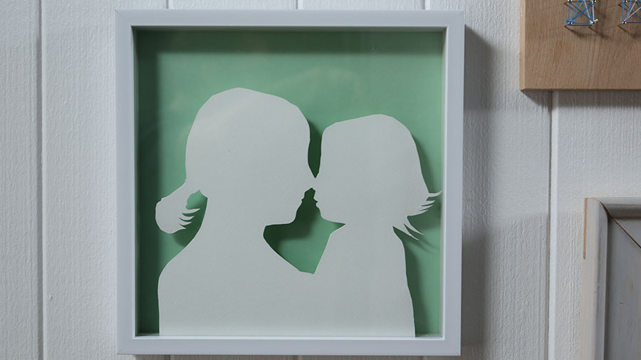 Portrait von Mutter und Kind