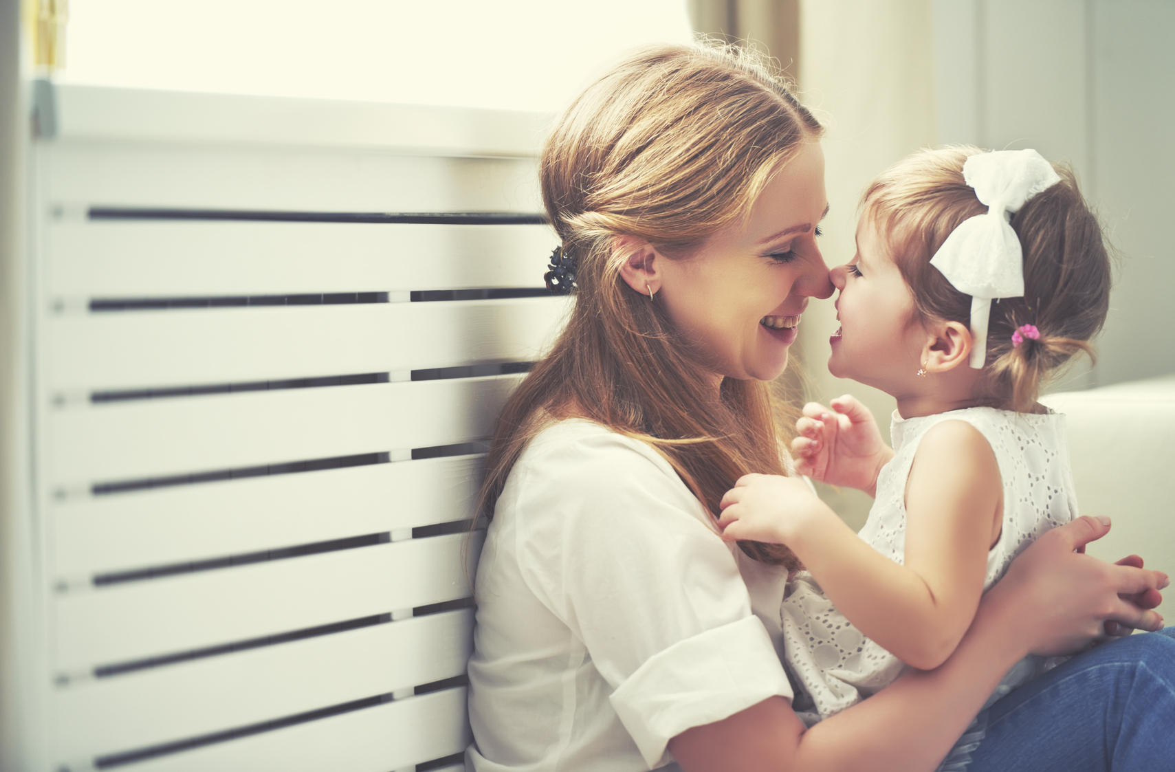Mutter mit Tochter