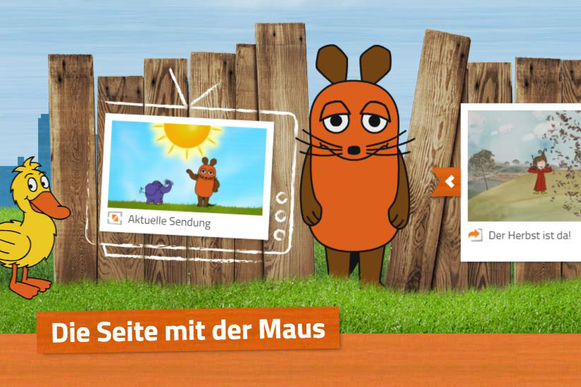Die Sendung mit der Maus gibts auch online