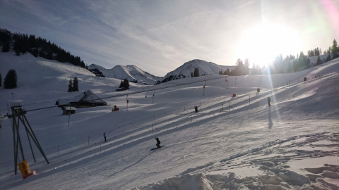 Skifahren am Wiriehorn wir eltern 1